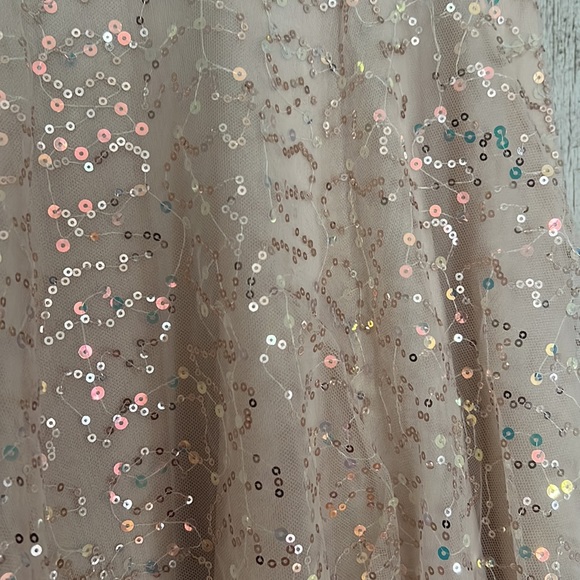 Hello Molly Sequin Rose Gold Dress - Picture 2 of 5